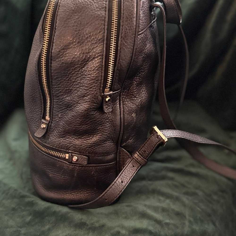 Michael Kors 30S5GEZB1L Rhea Zip Leather Backpack… - image 4