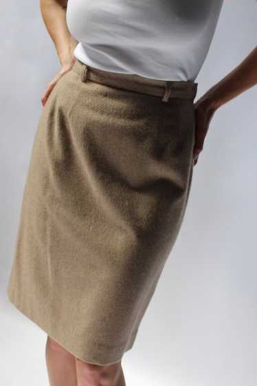 Vintage Ralph Lauren Cashmere Pencil Skirt - image 1