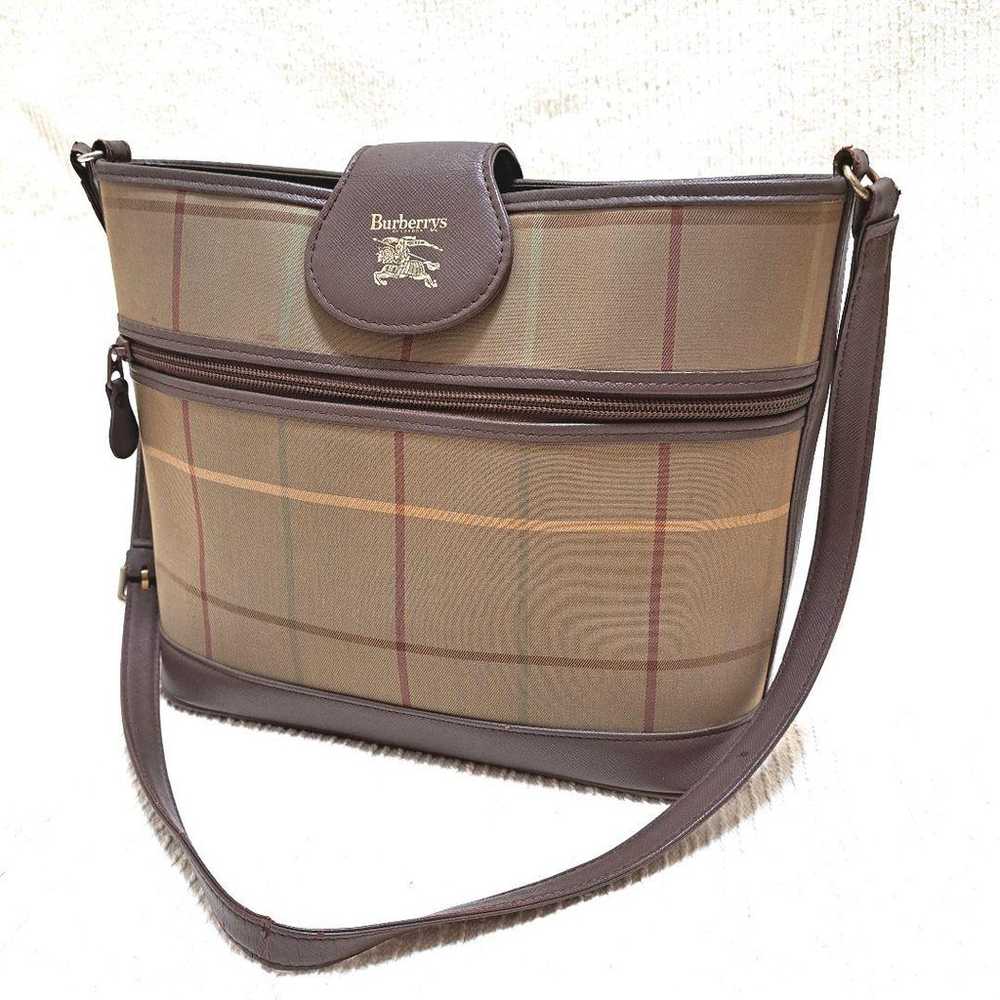 BURBERRY shoulder bag, vintage bag, Nova check pa… - image 2