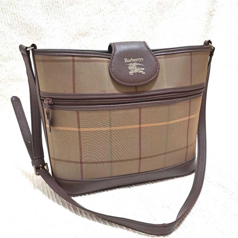 BURBERRY shoulder bag, vintage bag, Nova check pa… - image 3