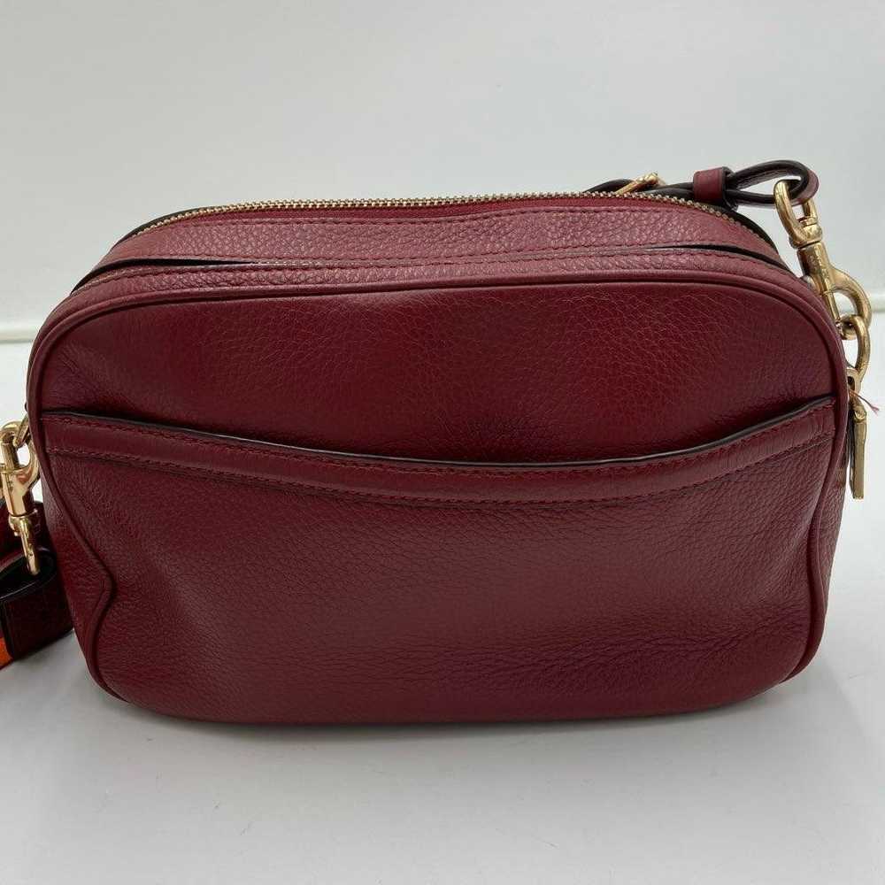 COACH Coach C5805 Logo Shoulder Bag Red Camera Bag - image 2