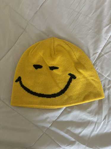 Old Man Alan Old Man Alan Smiley Face Beanie