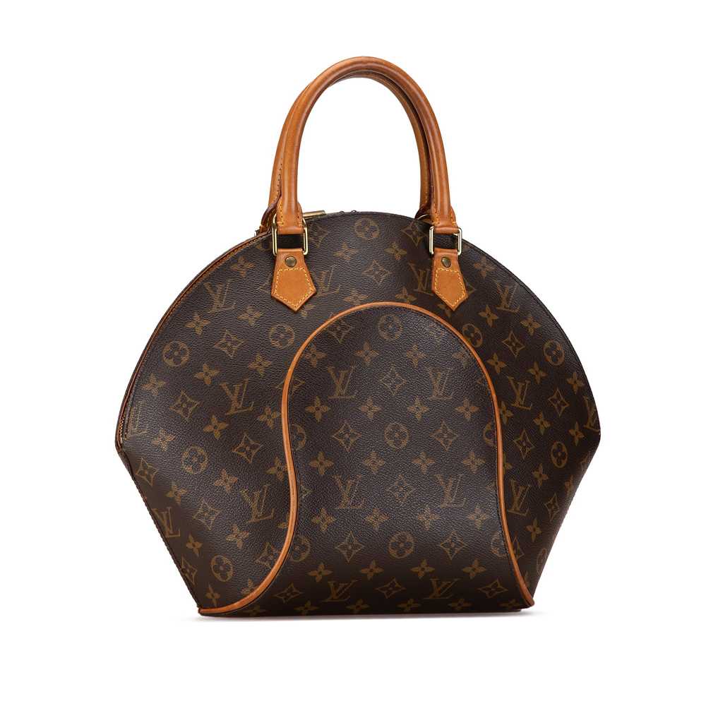 Brown Louis Vuitton Monogram Ellipse MM Handbag - image 2