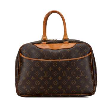 Brown Louis Vuitton Monogram Deauville Handbag