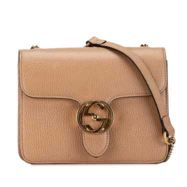 Brown Gucci Small Dollar Interlocking G Crossbody - image 1