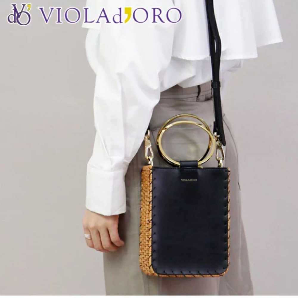 Viola d'oro basket bag shoulder bag, regular pric… - image 1