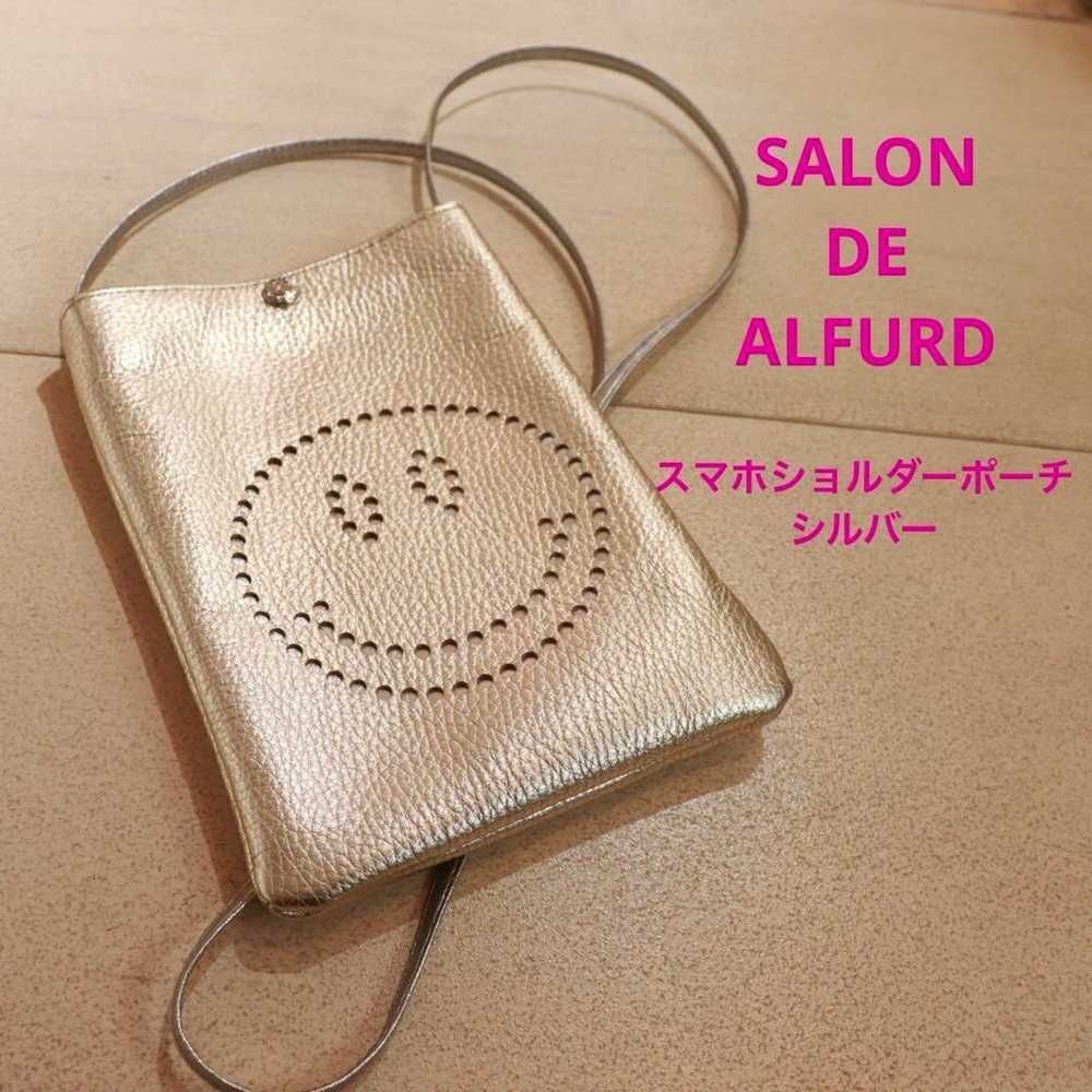 SALON DE ALFURD Smartphone Shoulder Pouch Silver … - image 1