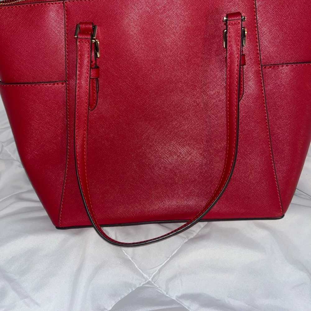 Michael Kors saffiano leather handbag - image 4