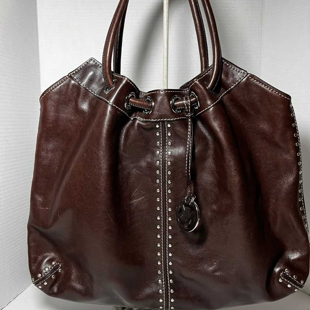 Michael Kors studded hobo bag - image 1