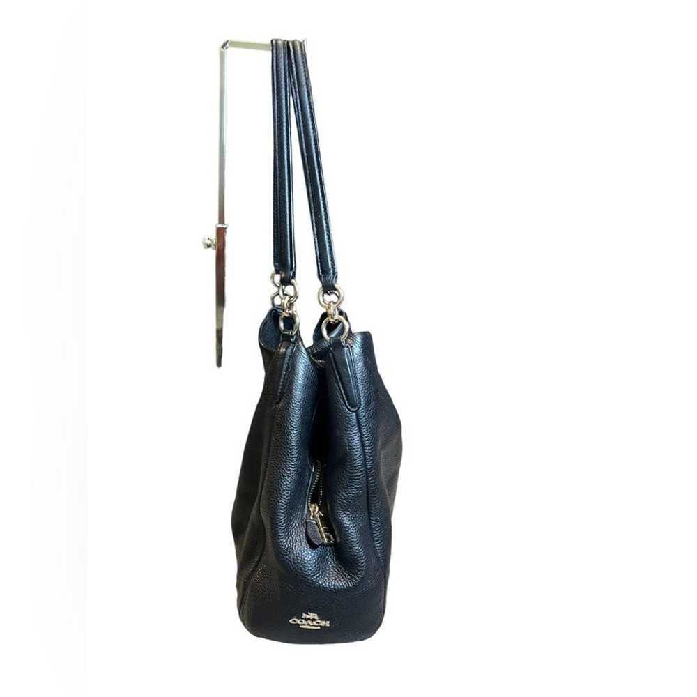 Coach black leather Phoebe shoulder bag - image 3