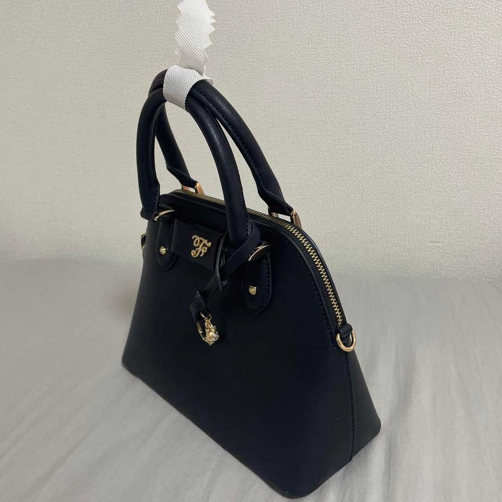 Maison de Fleur Opera Ribbon Half Moon Bag Black. - image 3