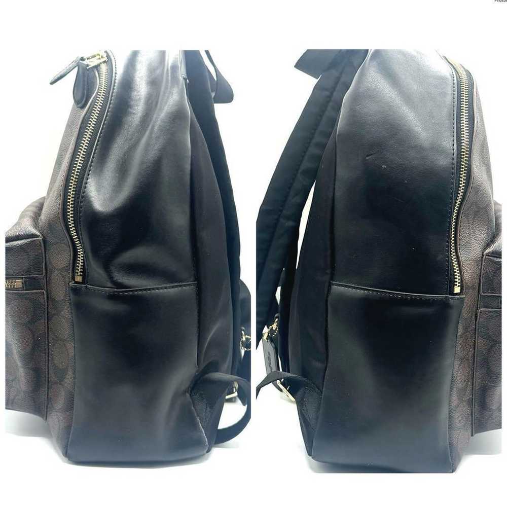 【Popular】COACH Signature Backpack Large Capacity … - image 3