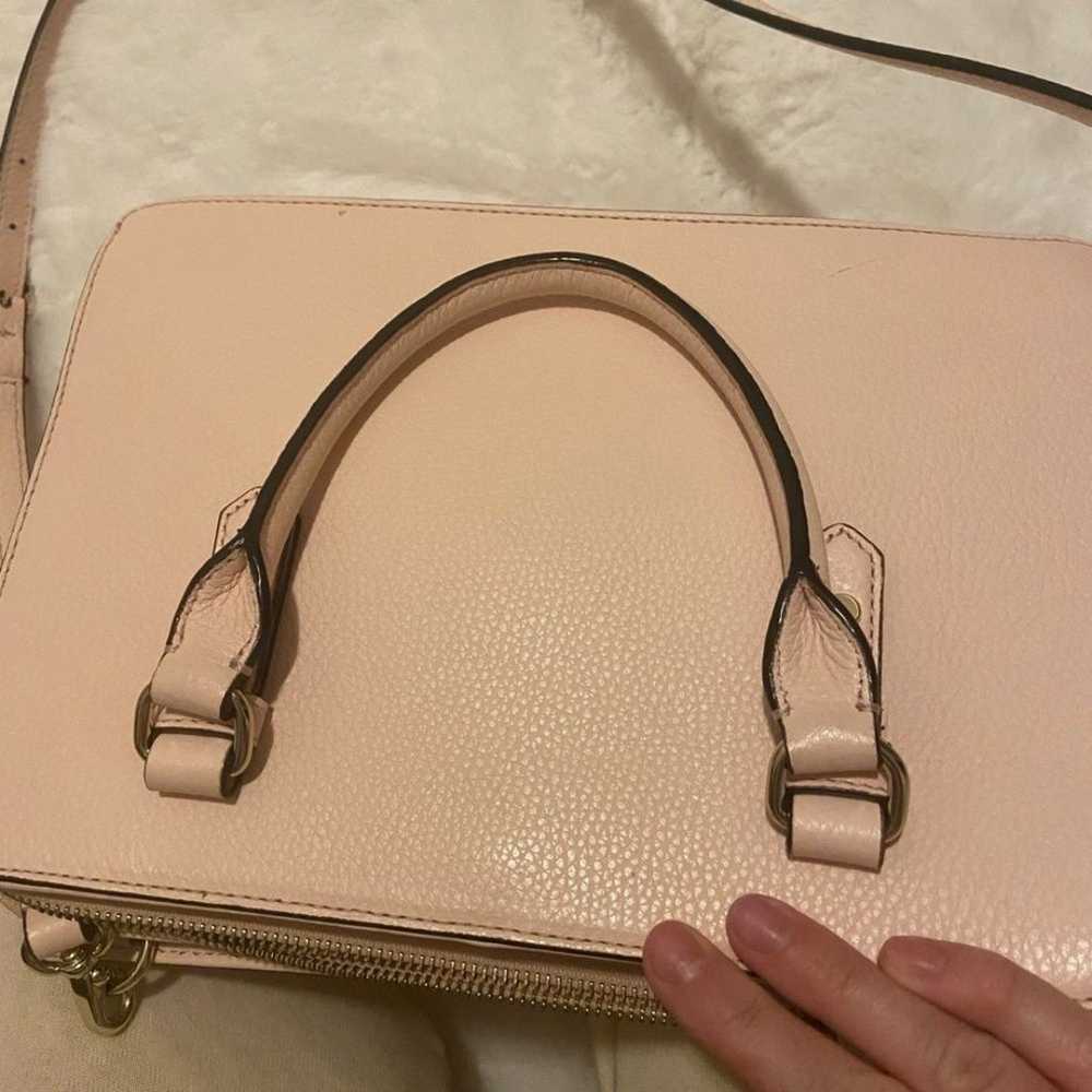 Kate spade satchel purse baby pink - image 4