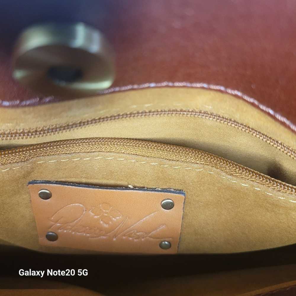 Patricia Nash Otavia Cut Out Tooling Leather Buck… - image 7