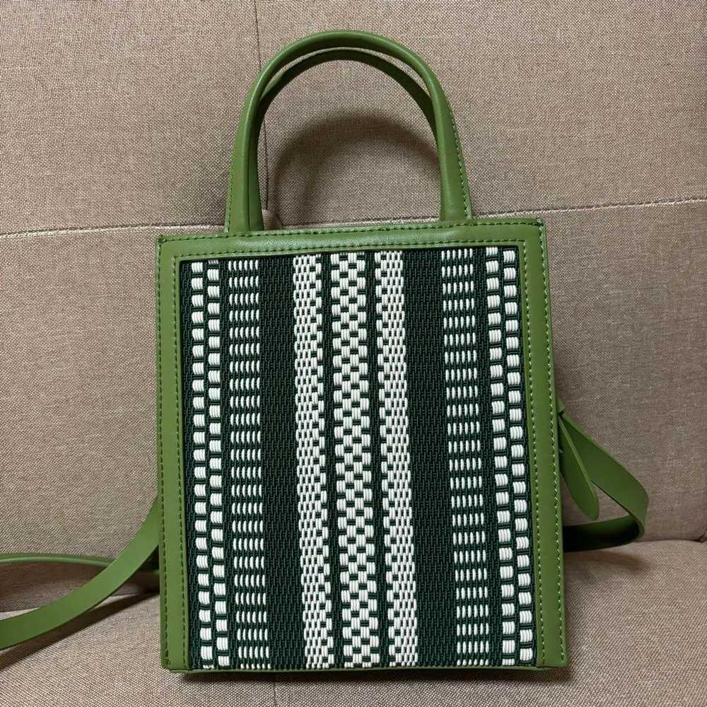 Charles & Keith Woven Double Handle Tote Bag - image 5