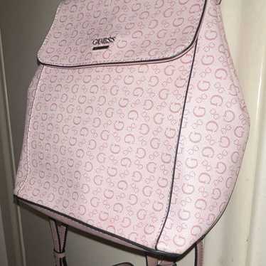 Guess Wesley light rose/pink backpack purse… NEW! - image 1