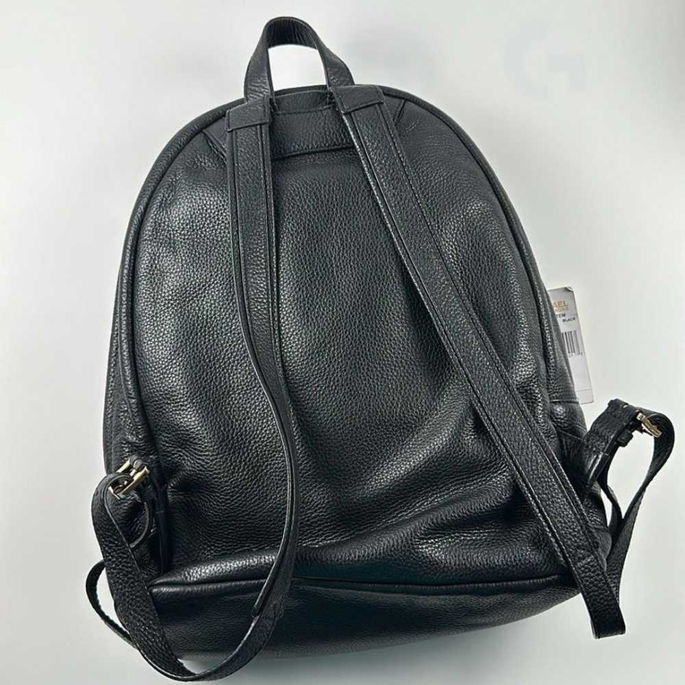 Michael Kors Jet Set Large Leather Backpack Black - image 2