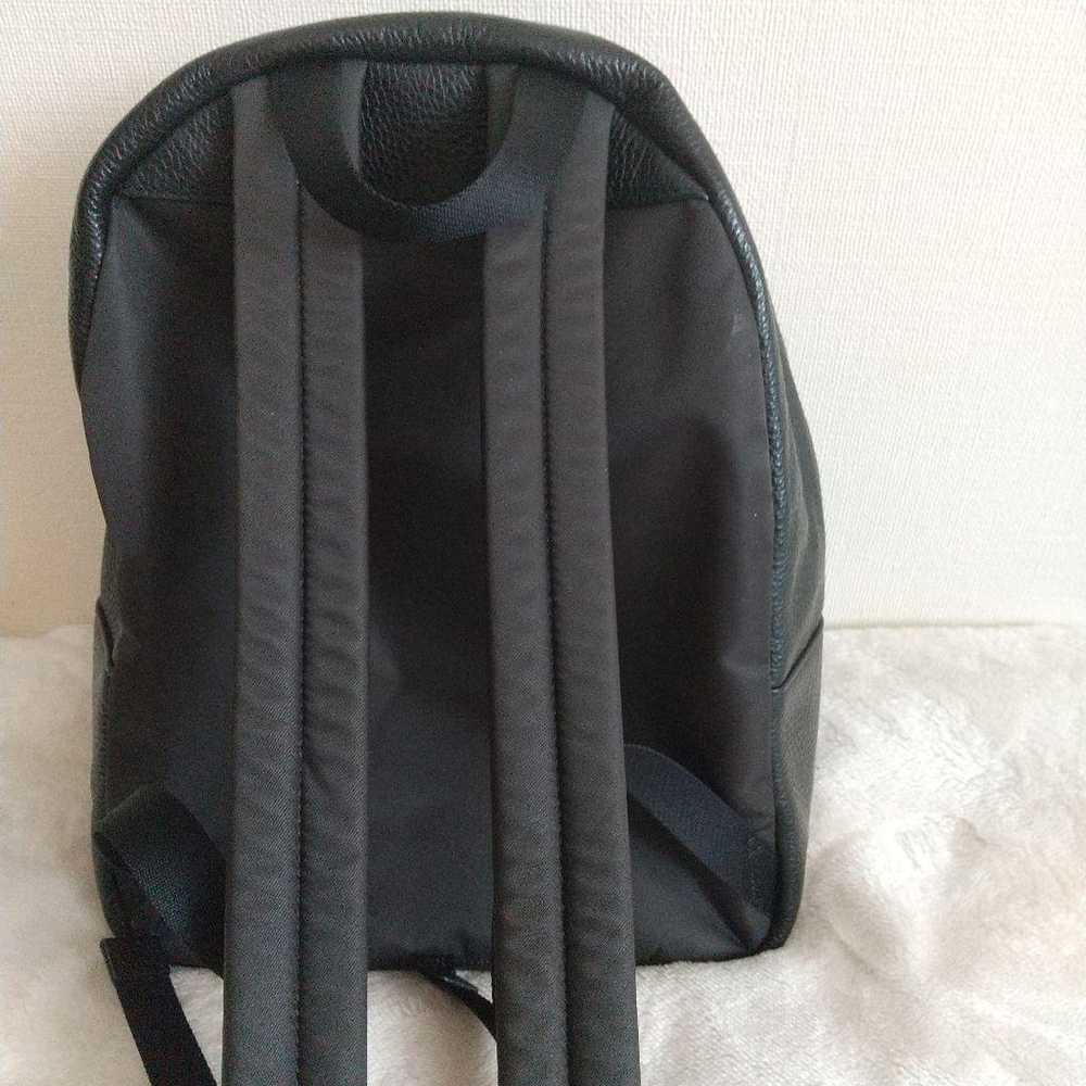 Coach backpack, genuine leather, black - image 5