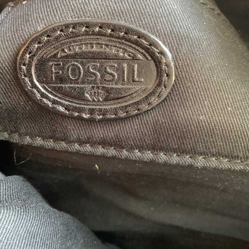 Fossil Leather Sydney Satchel in Gold Dip - image 12