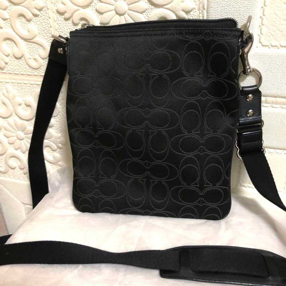 Coach Shoulder Bag Unused Black - image 4