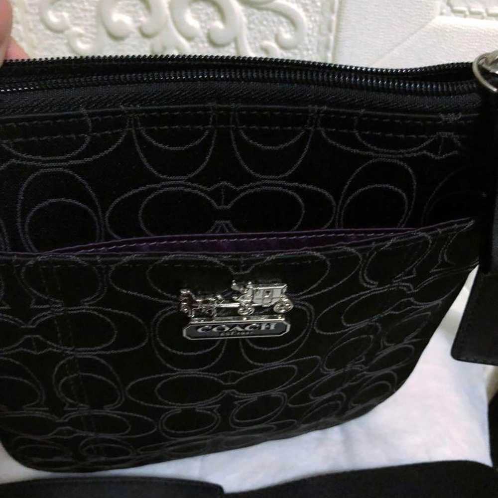 Coach Shoulder Bag Unused Black - image 5