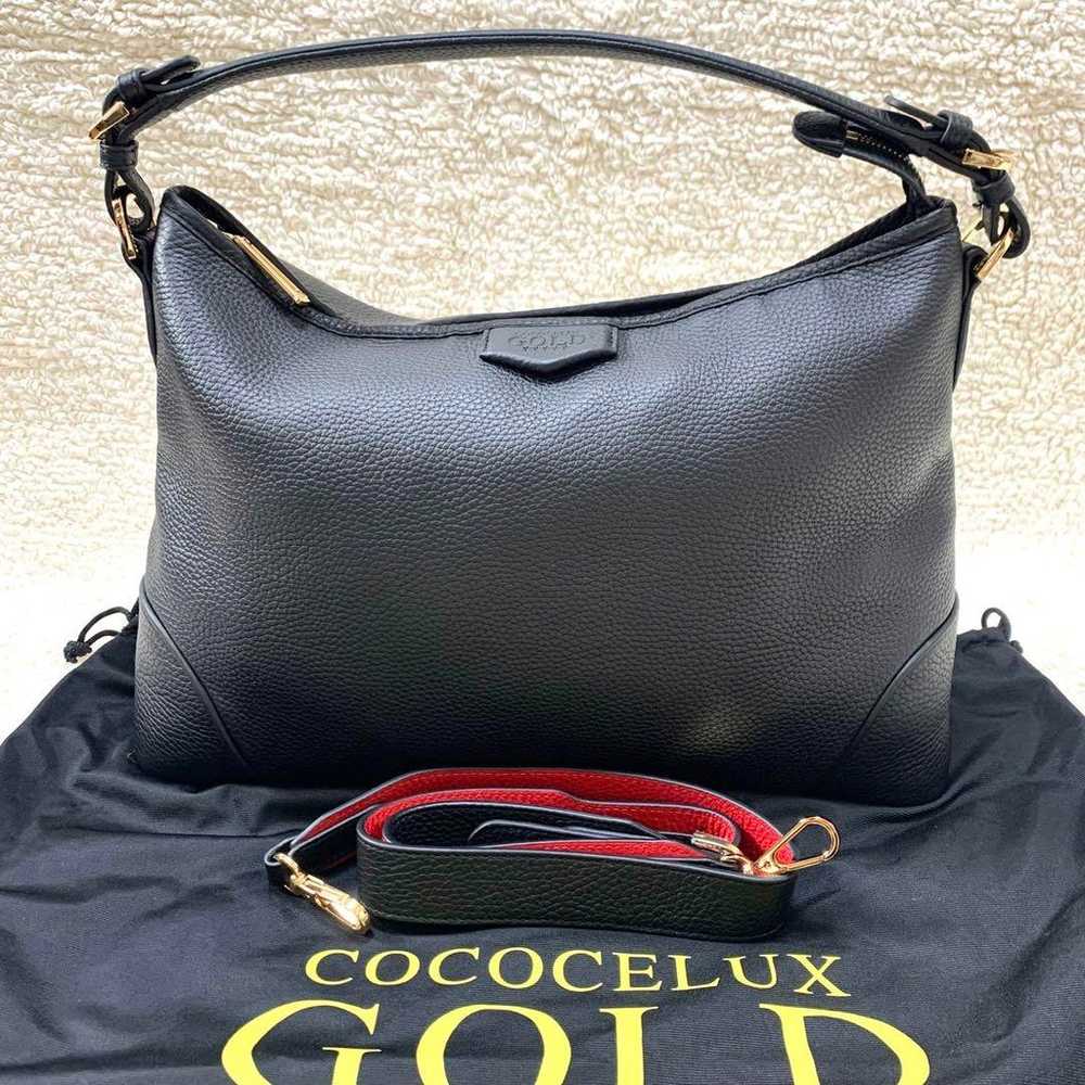 Extremely high-quality Coco Celeux Gold cowhide l… - image 1