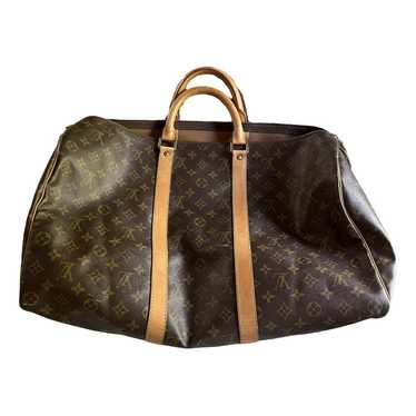 Louis Vuitton Keepall cloth travel bag