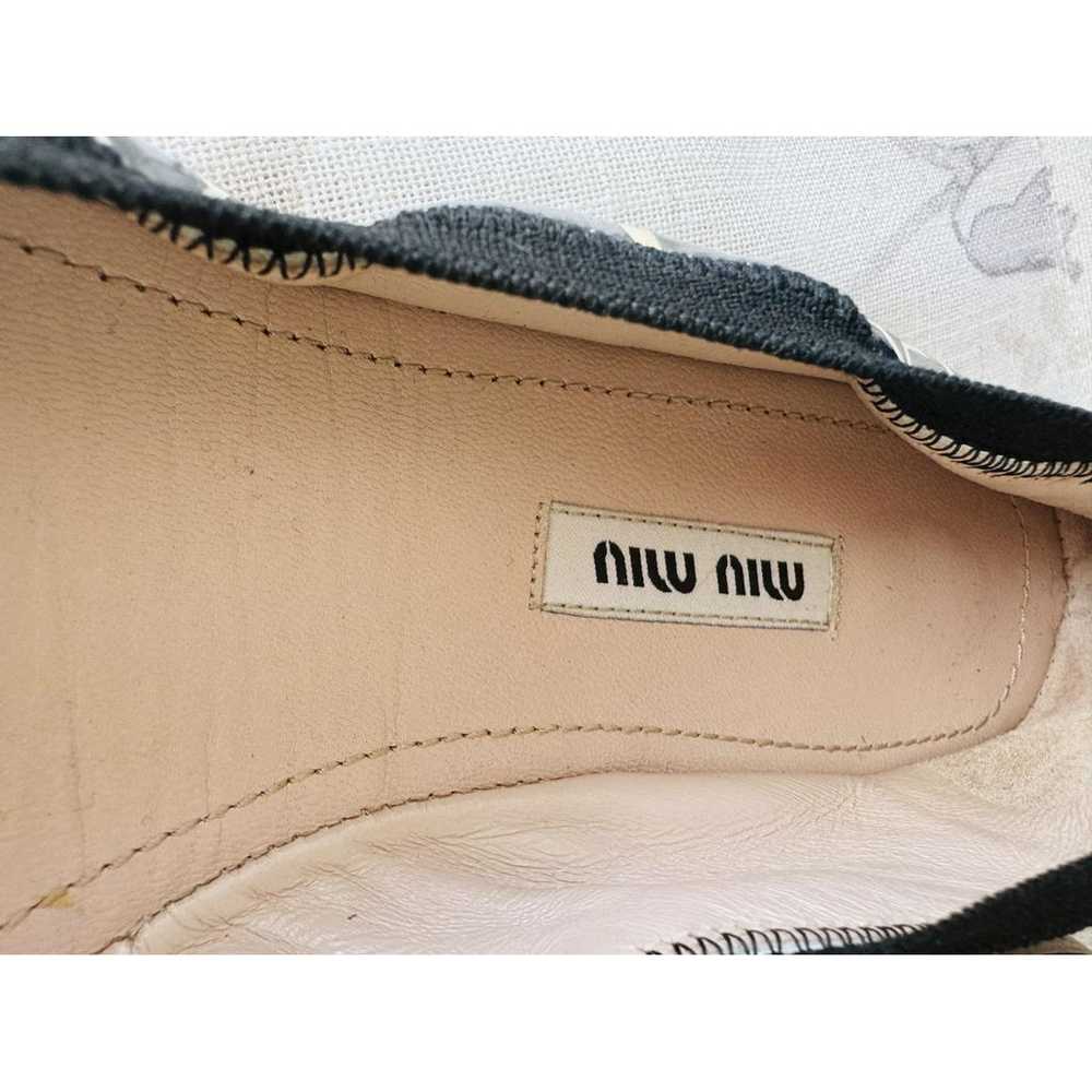 Miu Miu Leather flats - image 5