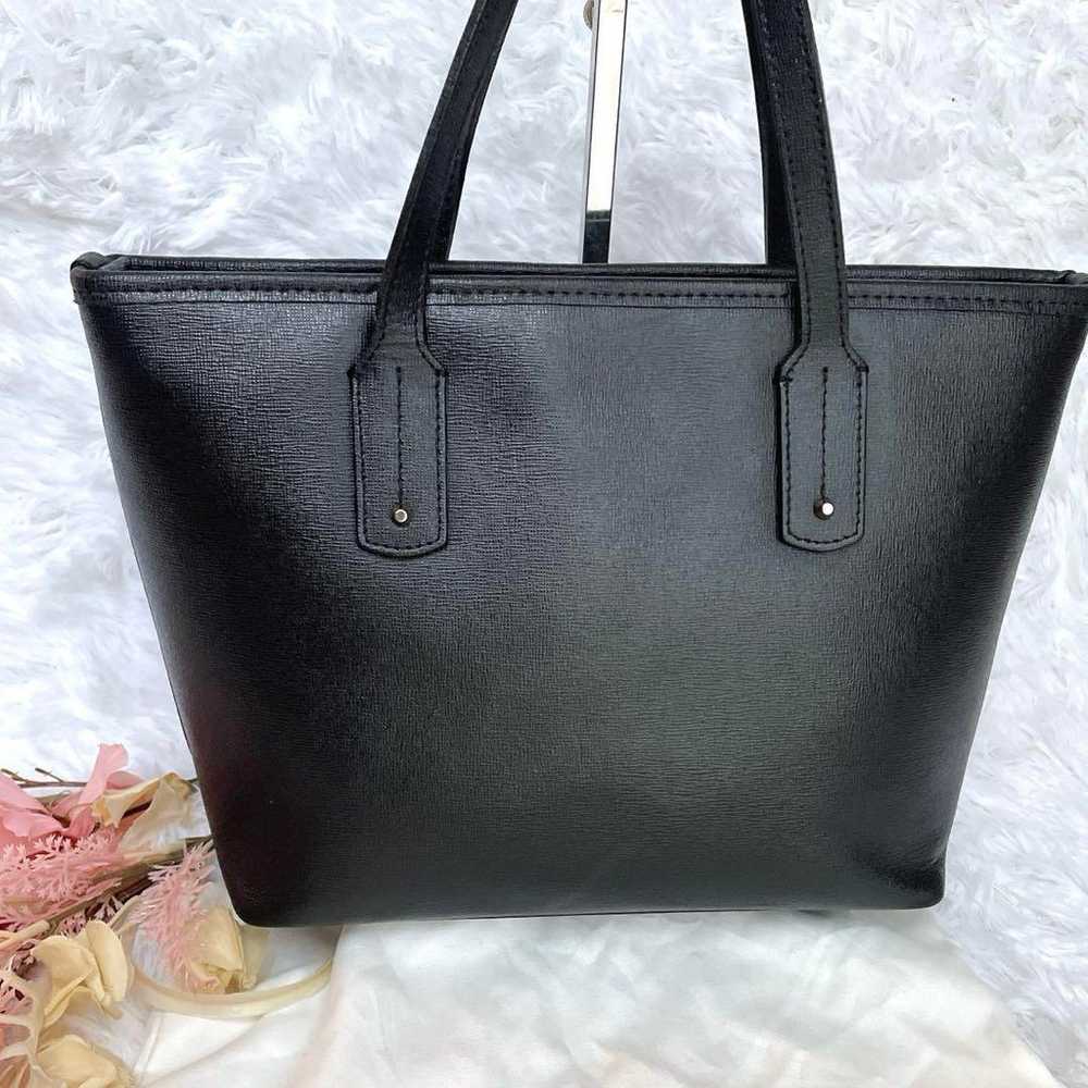 Excellent ⭐︎ FRULA Linda Black Leather Tote Bag w… - image 5