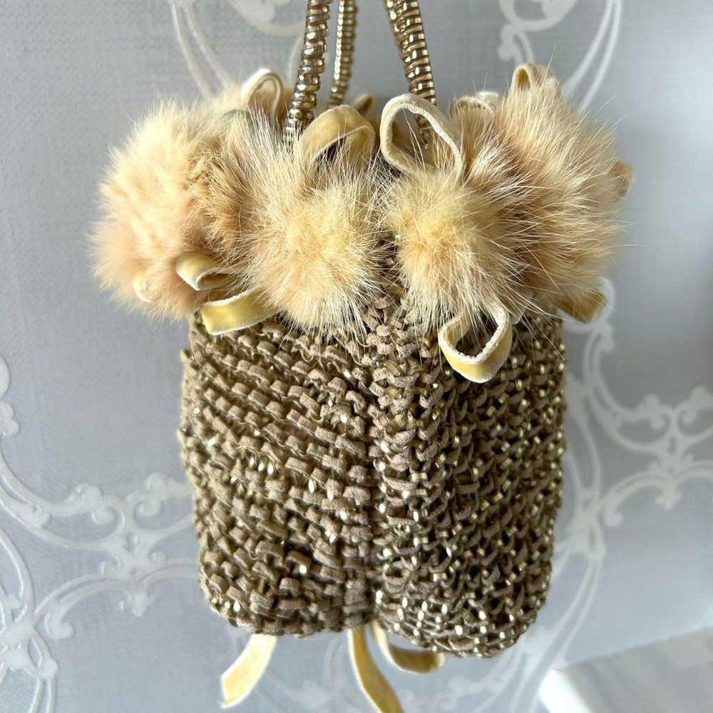 Anteprima Wire Bag with Real Fur - image 2