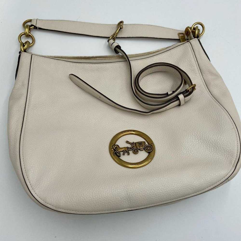 COACH F31400 2way Carriage Hobo Shoulder Bag - image 2