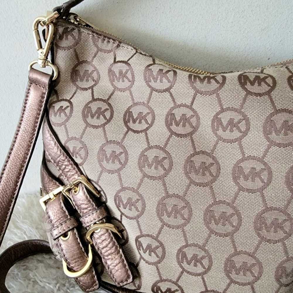 Michael kors satchel bag shoulder crossbody purse… - image 10