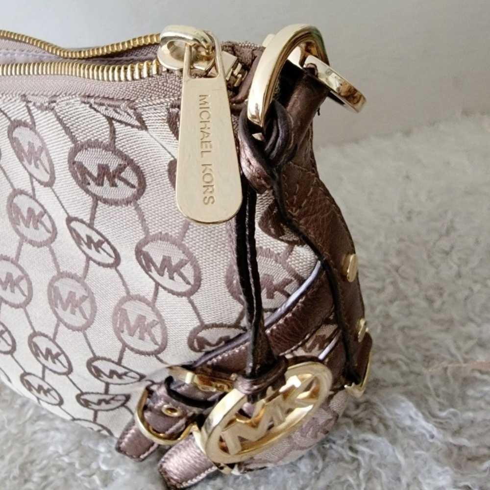 Michael kors satchel bag shoulder crossbody purse… - image 9