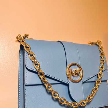 Michael Kors Greenwich Saffiano Leather Bag Frenc… - image 1