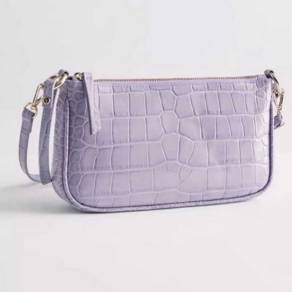 & Other Stories Purple Lavender Shoulder Baguette… - image 2