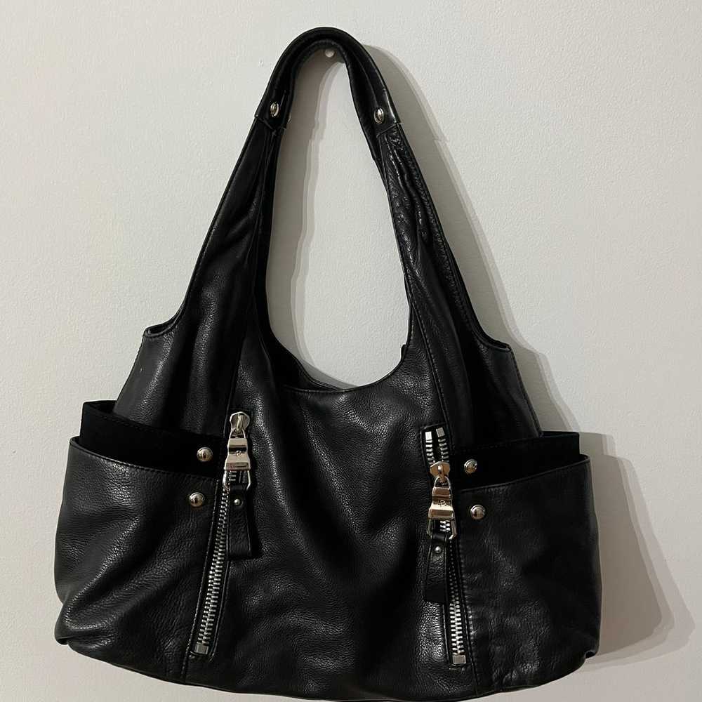 B. Makowsky leather handbag - image 1