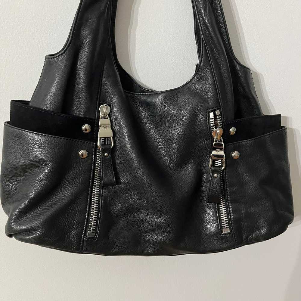 B. Makowsky leather handbag - image 2