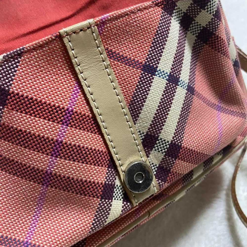 Burberry Blue Label Shoulder Bag Nova Check Pink - image 11