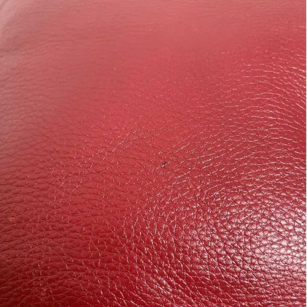 Michael Kors Red Leather Pebbled Hobo with Gold T… - image 8