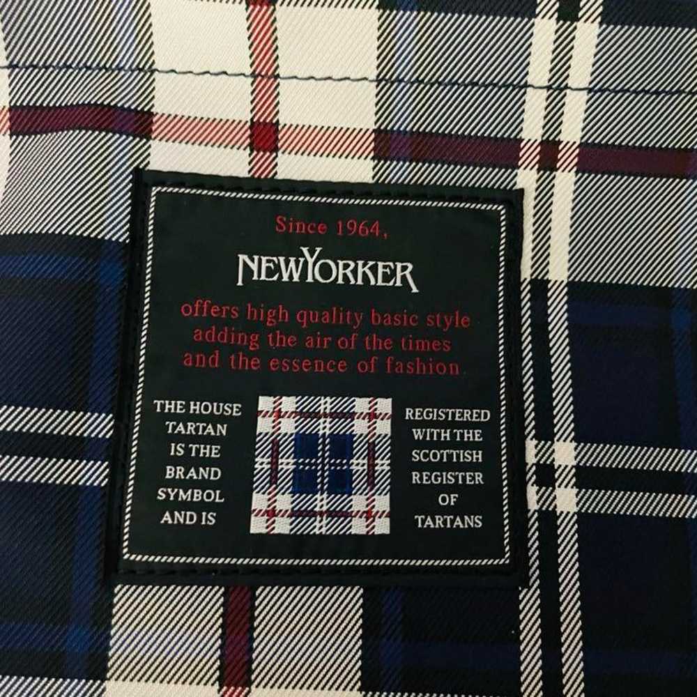 NEW YORKER Check Tote Bag - image 5