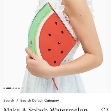 Kate Spade Make A Splash Watermelon Clutch