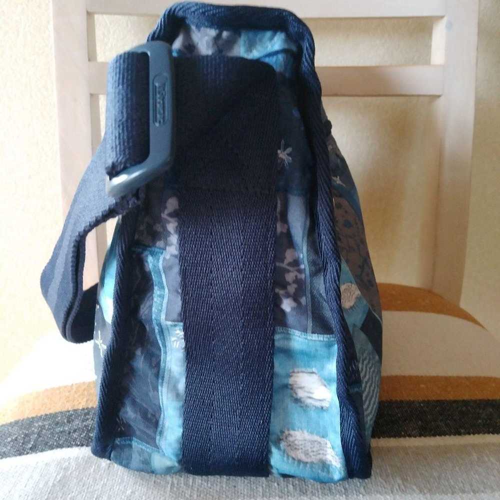 LeSportsac Denim Quilt Shoulder Bag in excellent … - image 7