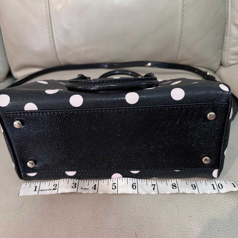 Kate Spade black and white polka dot purse - image 6