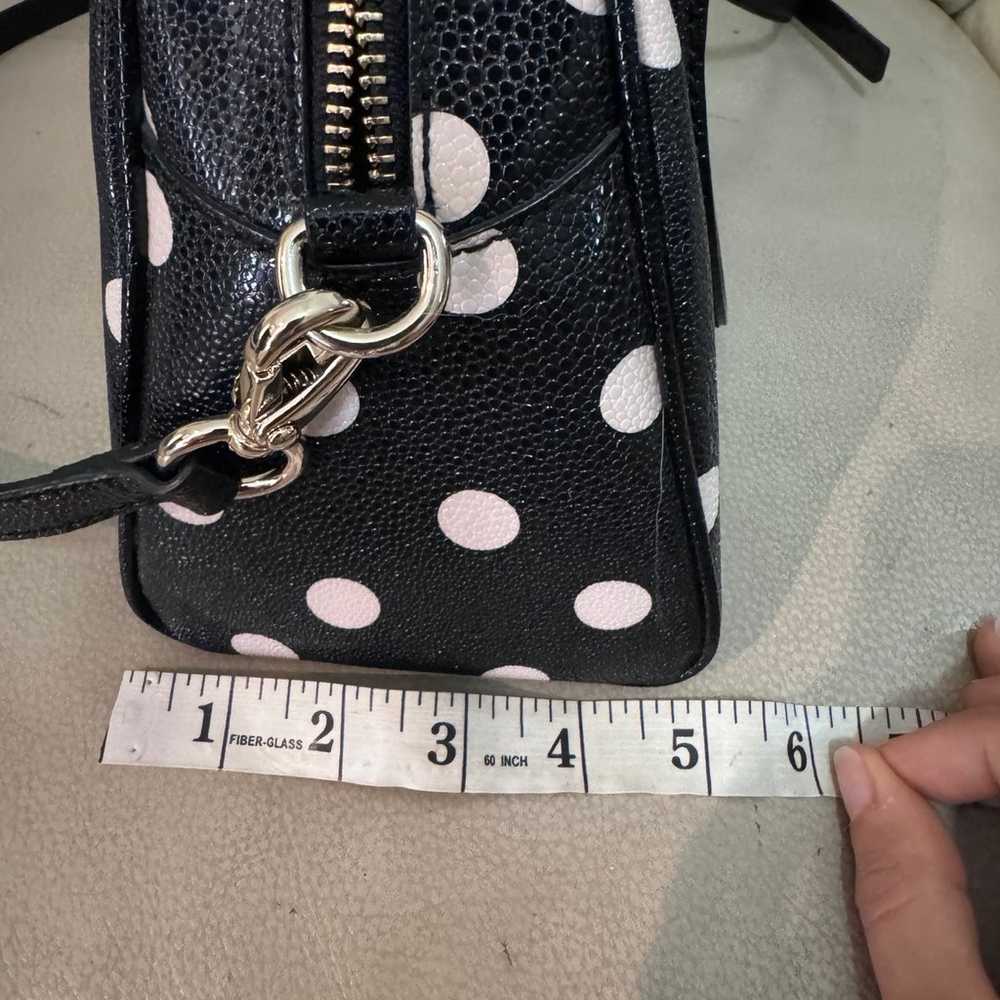 Kate Spade black and white polka dot purse - image 8