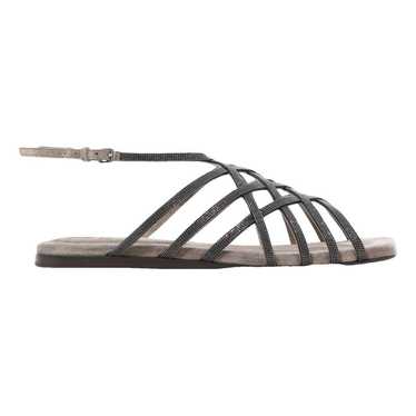 Brunello Cucinelli Leather sandals - image 1