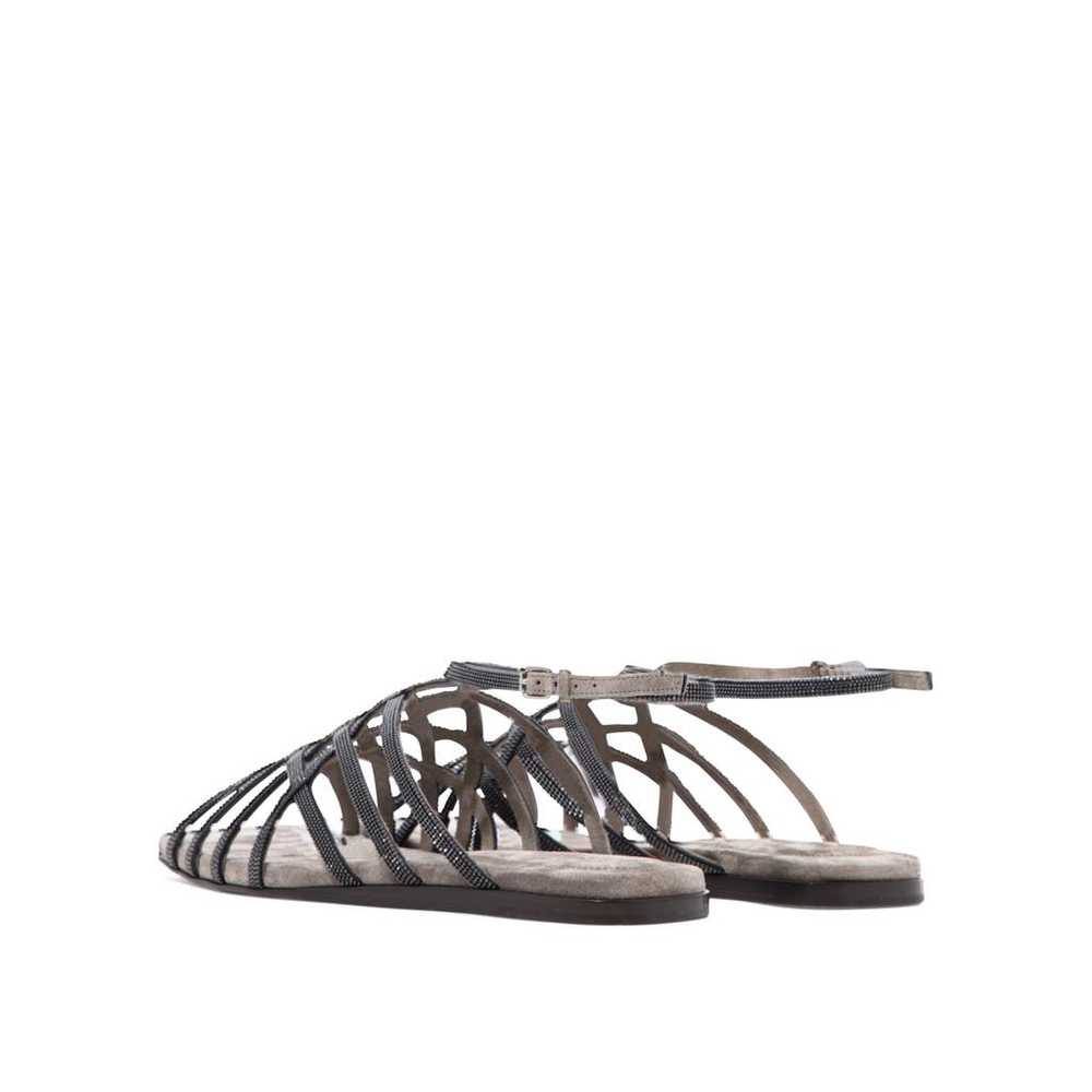 Brunello Cucinelli Leather sandals - image 4