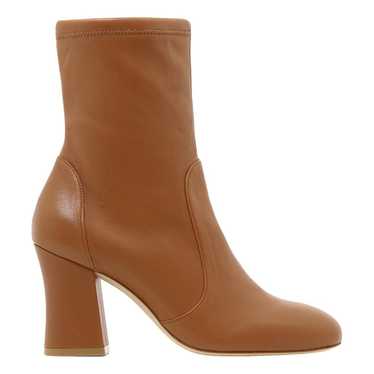 Stuart Weitzman Leather ankle boots