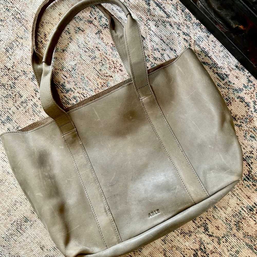 ABLE leather tote - image 1