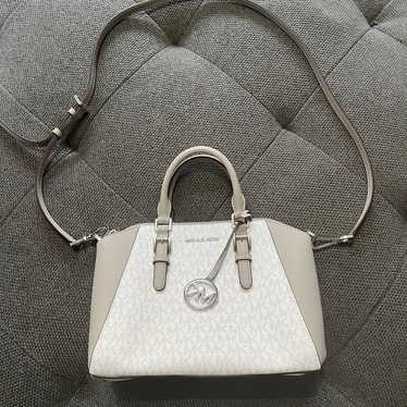 Michael Kors logo satchel bag