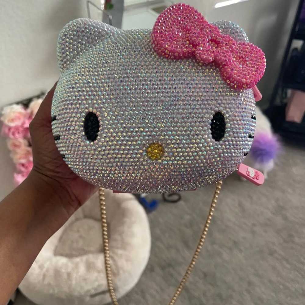 Hello Kitty Crystal Rhinestones Shoulder Bag - image 2